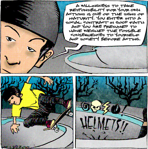 skate comic about personal responsibility