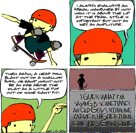 skate comic about getting high