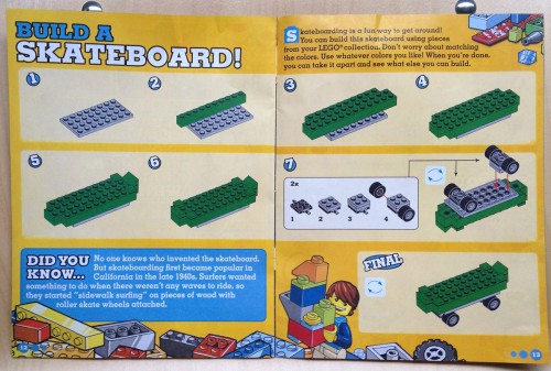 Lego Club Jr skatebaord