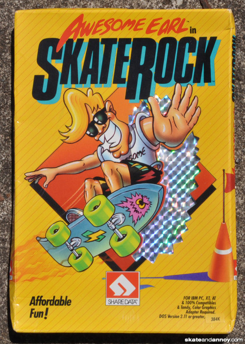 Awesome Earl in SkateRock by Share Data: Box Cover