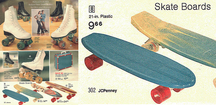 1980 J.C. Penney Christmas Catalog: Roller Derby Skates and
