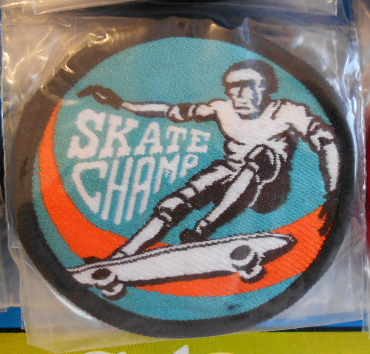 Skateboard Champion Patches – Skate and Annoy
