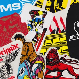 Vintage Skateboard Stickers