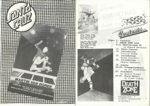 Death Zone #, pages 2-3
