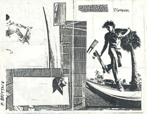 Swank Zine Anarchy Issue, pages 8-9