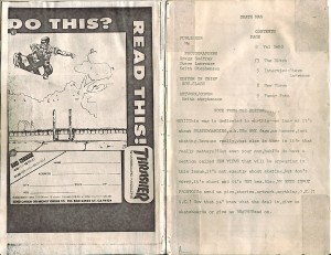 Death Mag #1, pages 2-3