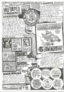 Skate Muties from the 5th Dimension #4, back cover