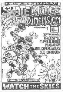 Skate Muties from the 5th Dimension #4, cover