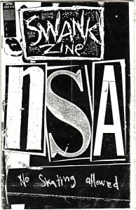 Swank Zine NSA Issue - Cover