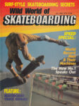Magazine Cover of Wild World of Skateboarding July 1977