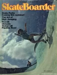 Magazine Cover of Skateboarder V2 N4 April 1976