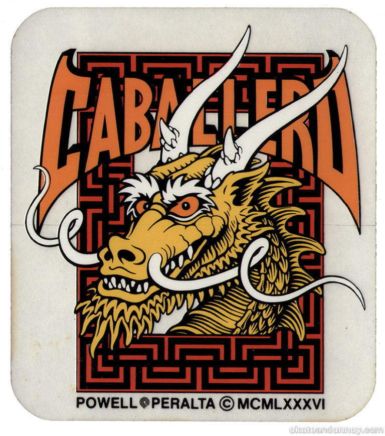 Powell Peralta Caballero Ban This Dragon Planche Skate