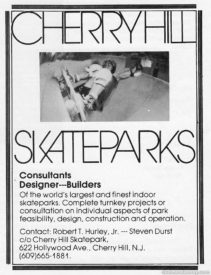 Cherry Hill Skateparks – Skate and Annoy Galleries