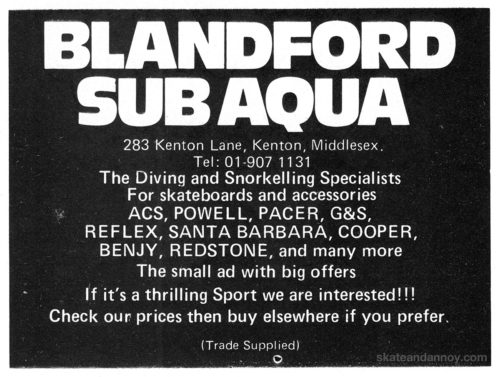 Blandford Sub Aqua