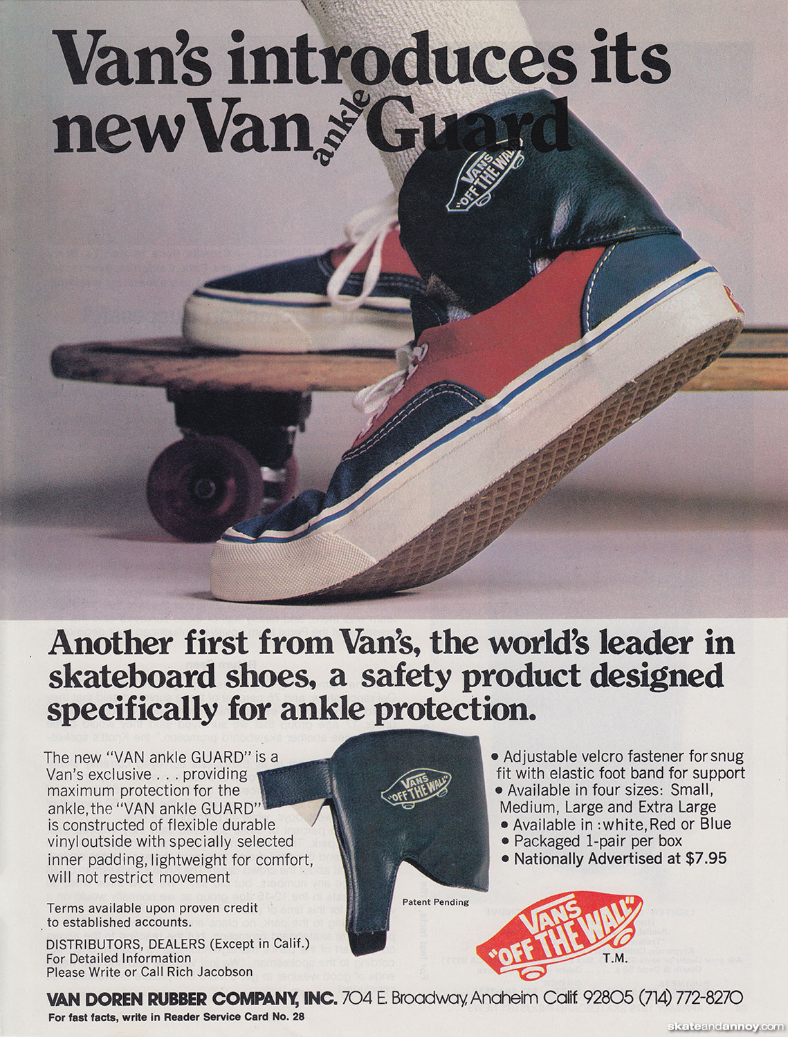 Vans: Introducing New Ankle Guard – Skate and Annoy Galleries