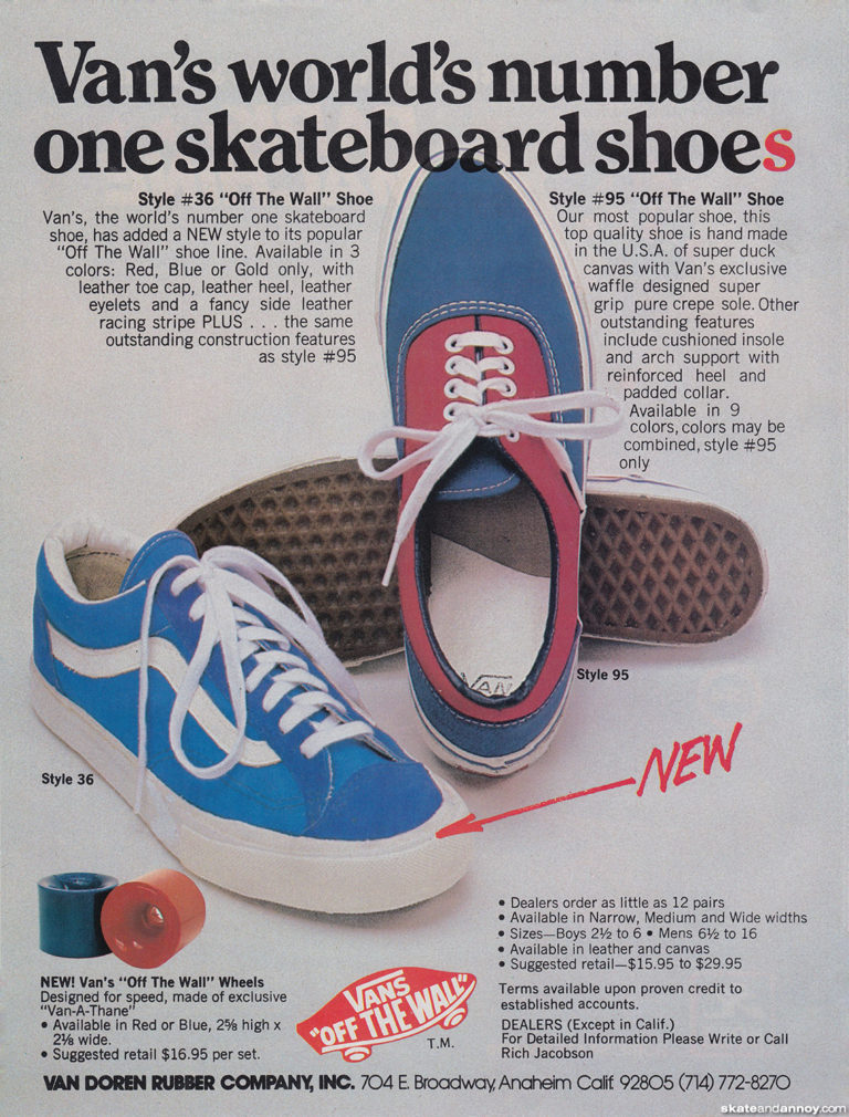 Vans: World’s Number One Skateboard Shoe – Skate and Annoy Galleries