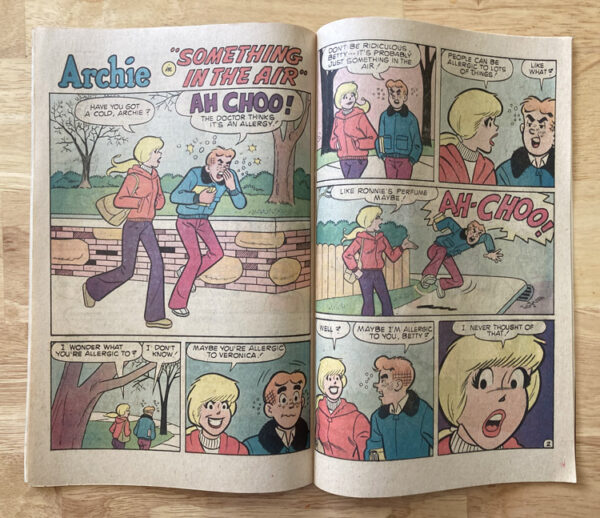 Archie #270 - 1978: Winterized Skateboard on Cover - Image 2