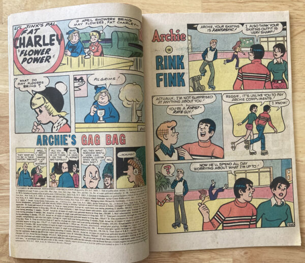 Archie #270 - 1978: Winterized Skateboard on Cover - Image 3