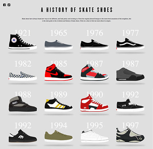 A History of Skateshoes – Skate and Annoy