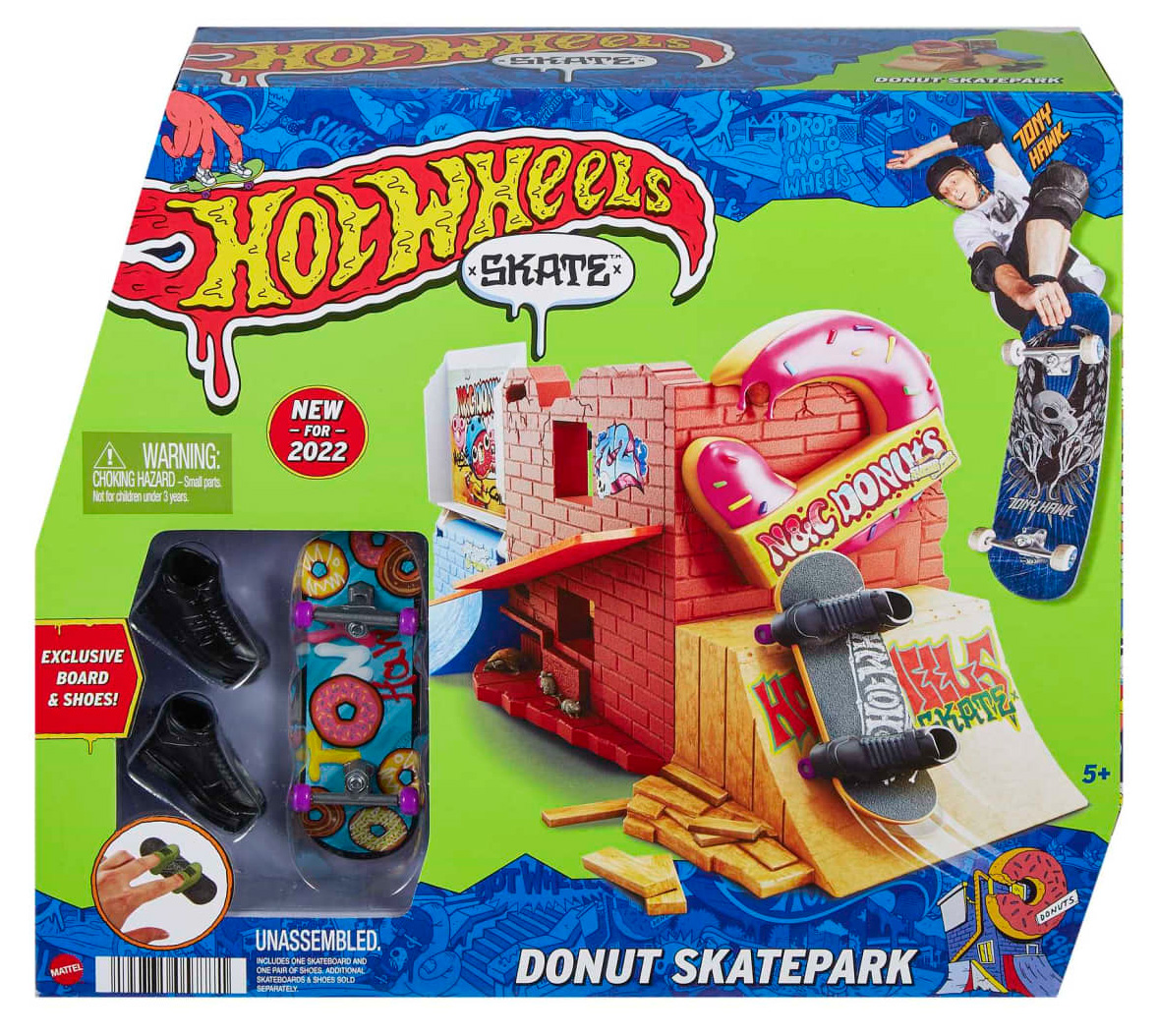 Hot Wheels Skate Dedo Tony Hawk Melting Glory Hw Oddities 23
